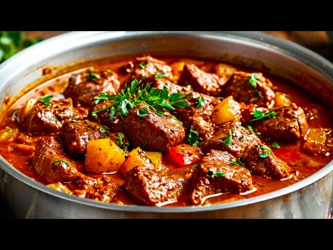 The most delicious beef stew recipe! You've definitely never cooked anything like this!