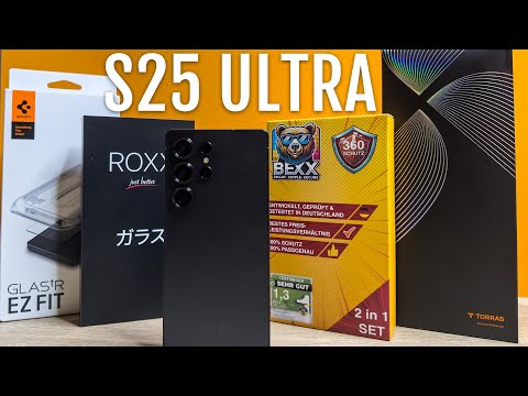 These are the top 4 tempered glasses for the Galaxy S25 Ultra in the test