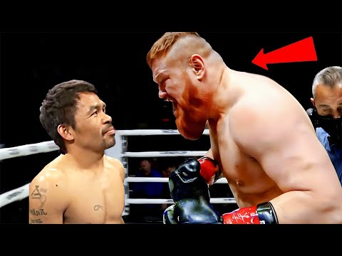 When Manny Pacquiao DESTROYED Cocky Muscle Giants With His Fists!