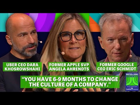 How to transform a company’s culture (stories from Apple, Google & Uber) | Masters of Scale 2022