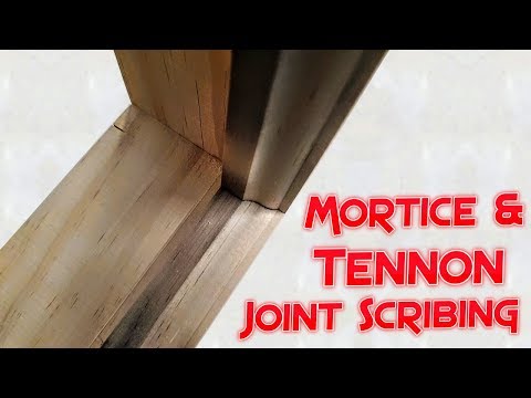 Mortice and Tennon Joint - How to Scribe a Window or Door Frame