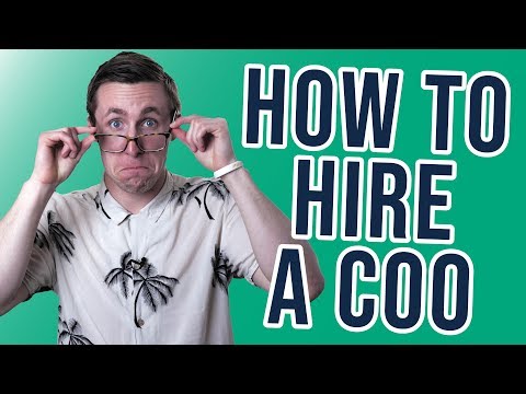 How To Hire A COO To Run Your Company