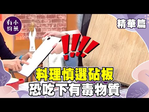 料理慎選砧板!專家揭密恐吃下有毒物質?【小燕有約精華篇】| #譚敦慈 #曾雅蘭 #高山峰 #王以路