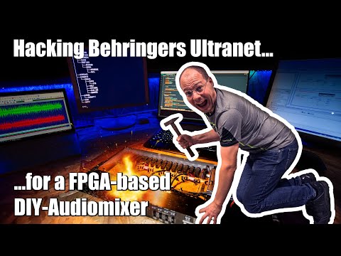 Hacking Behringers Ultranet for a FPGA-based DIY-Audiomixer