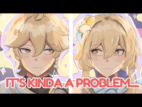 the BIZARRE writing of genshin's TRAVELER