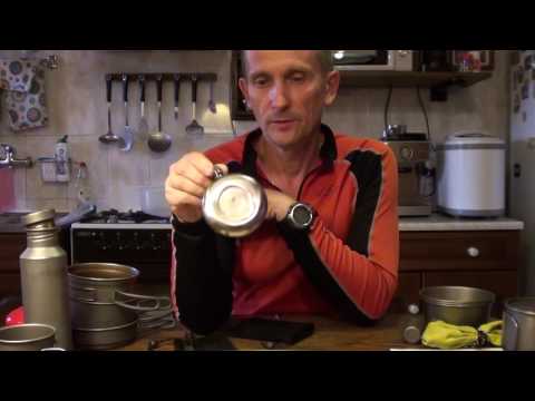 Обзор титановой посуды для походов.