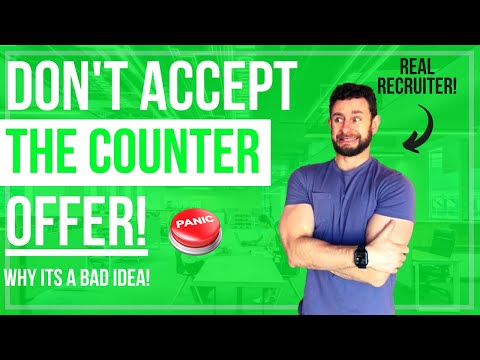 Why You Should NEVER Accept a Counter Offer - Accepting a counter offer is a bad career move