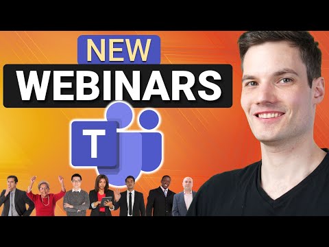 🙋🏻‍♂️ How to use Microsoft Teams Webinar