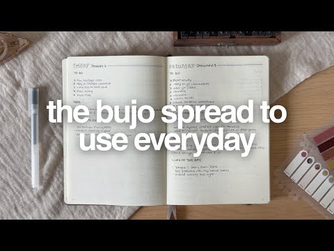 How to Use The Daily Log in Your Bullet Journal