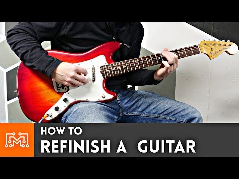 How to Refinish A Guitar | I Like To Make Stuff