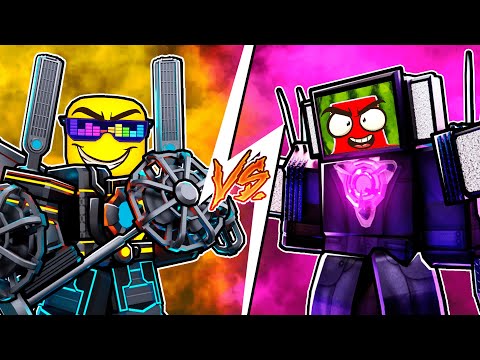 TEAM FANS vs TEAM TVS In Toilet Tower Defense