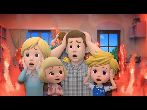 如果家里着火了？│变形警车珀利安全篇动画合集│家庭演练小故事│儿童安全教育│60分│儿童动画│变形警车珀利TV