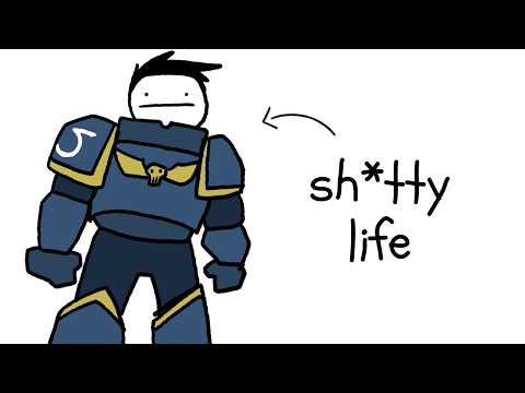 your life in Warhammer 40k (Space Marine)