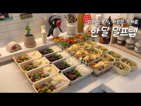 How to make a month's worth of lunch meal wraps🍙✨ㅣTenderloin PokeㅣPork Rib Rice BowlㅣRatatouille