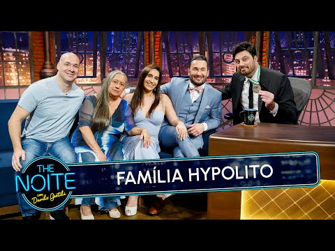 Entrevista com família Hypolito: Dani, Diego, Edson e dona Geni | The Noite (24/11/25)