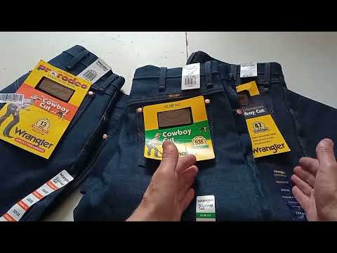 Джинсы Wrangler. Как выбрать правильно?