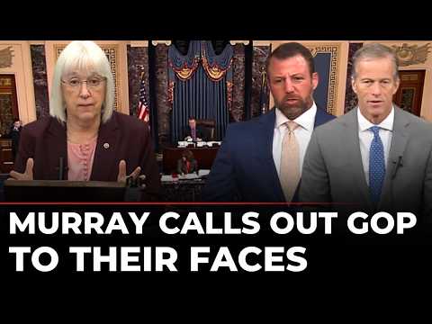 US News LIVE: Patty Murray Goes Off on Republicans for Blocking TSA & FEMA Funding in DHS-ICE Clash