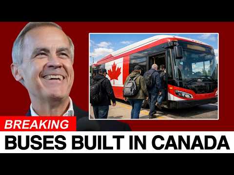 Canada Ends 15 Years of U.S. Dependency — First All-Canadian Bus Finally Rolls Out