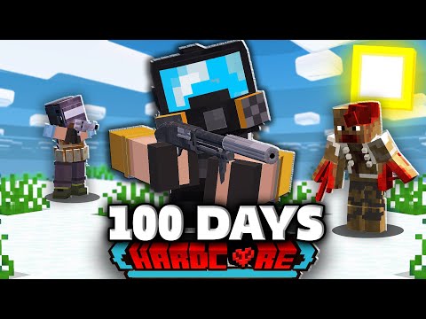 I Survived 100 Days in a EXTREME RADIOACTIVE Zombie Apocalypse in Minecraft Hardcore!