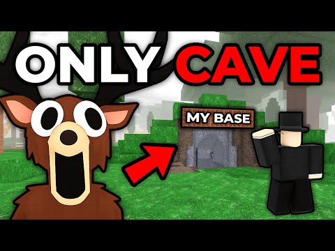 Can I Survive ONLY In The KIDS CAVE In 99 Nights In The Forest?!