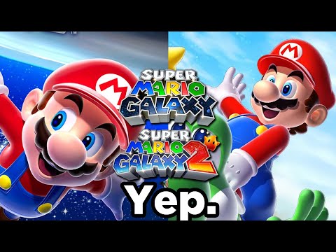 Mario Galaxy 1+2 is What You'd Expect