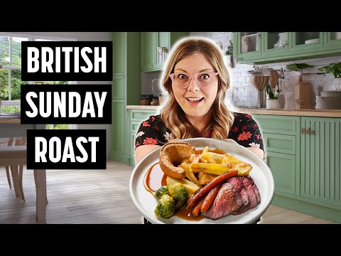 Americans Try Making British Sunday Roast Dinner for the First Time