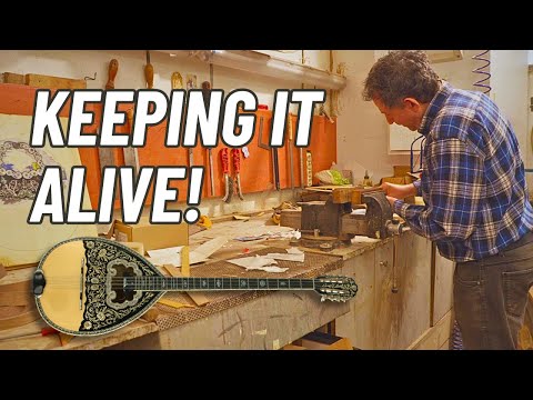 How The Last Breed Of Bouzouki Makers Are Keeping The Art Alive #greece