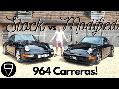 Stock v modified Porsche 964s: the BIG head-to-head!