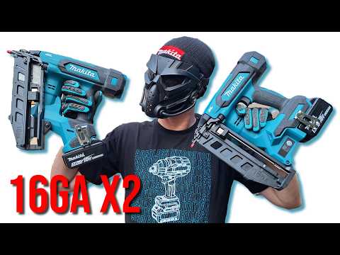 The NEW Makita 16ga Finish Nailers Have Put Makita Back In The Nailer Game