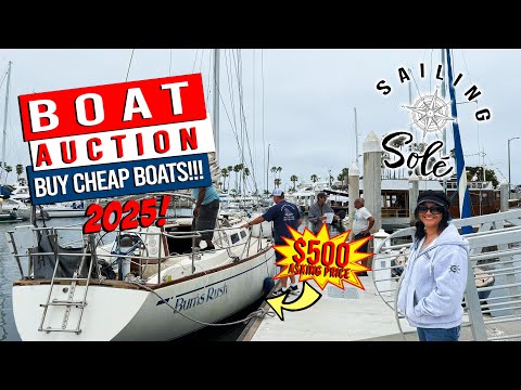 🛑 © 2025 BOAT AUCTION! BUY CHEAP SAILBOATS & POWER BOATS!