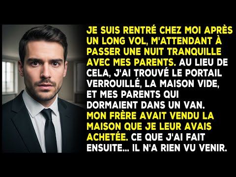 Mon frère a vendu la maison que j'avais achetée pour mes parents — les laissant sans abri.