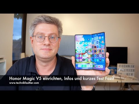 Honor Magic V5 setup, information and short test conclusion
