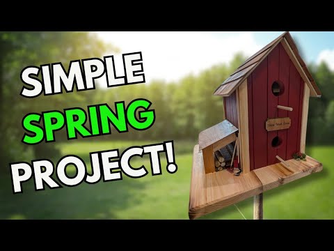 This Birdhouse is Simple and Fun to Build!