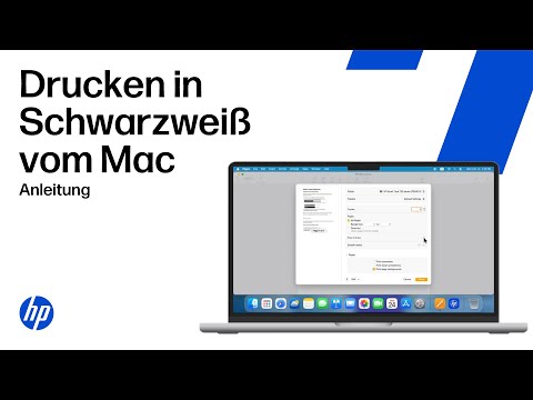 Drucken Sie in Schwarzweiß in macOS für HP-Drucker | HP Support