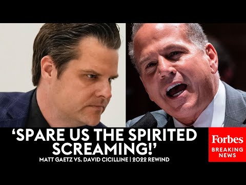 Matt Gaetz Most Epic Clashes With David Cicilline Of The Last Year | 2022 Rewind