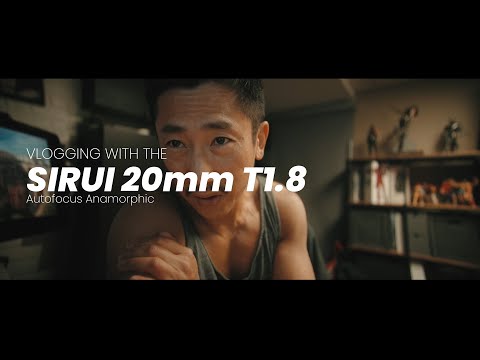 Vlog with the Sirui 20mm T1.8 Anamorphic Lens