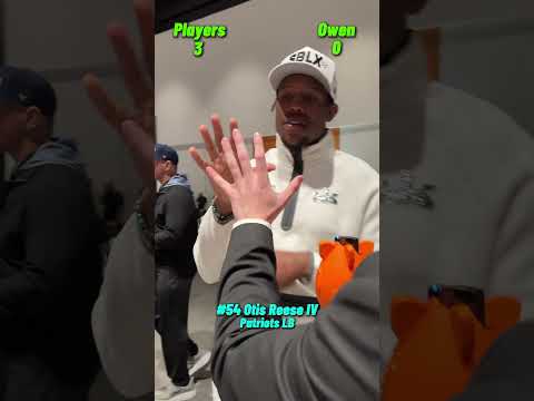 are Owen Holt's hands bigger than NFL players'?