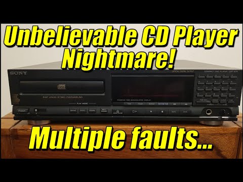 The Repair That Almost Killed Me! | Unbelievable CD Player Nightmare!