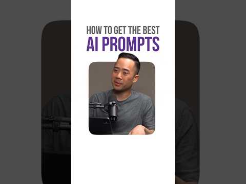 How to get the best AI Prompts