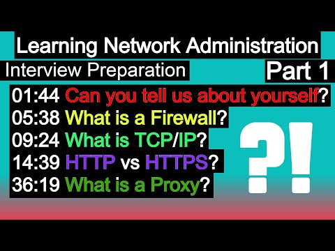 Network Administration Interview Preparation Part 1