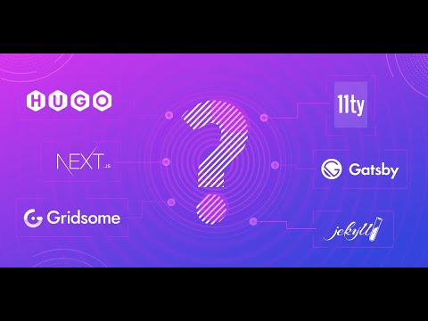 How to choose your static site generator