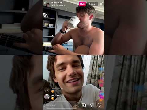 Liam Payne goes live with Niall Horan 20/4/20 (talks about Louis)!!