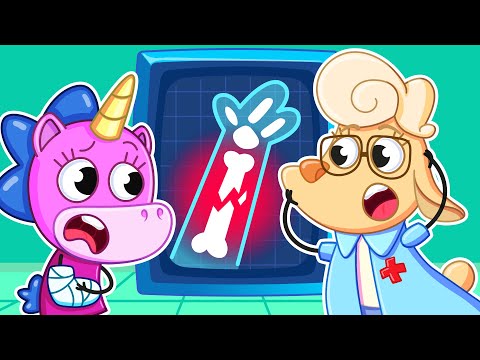 О ні! Рентген у лікарні! | Перша допомога для дітей 🚑🏥 | Крихітка Мімі🦄 | Мультики українською