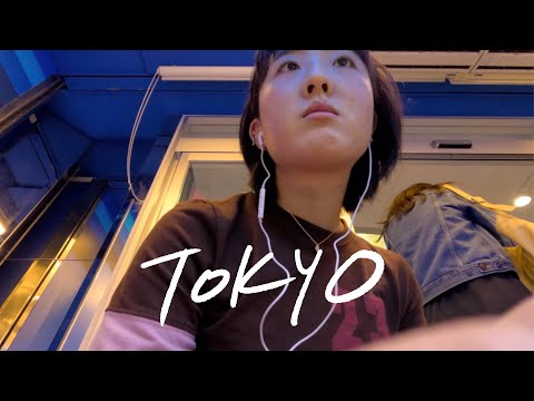 a girl, alone in tokyo