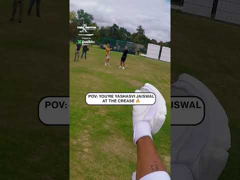 POV: You're Yashasvi Jaiswal At The Crease 🔥