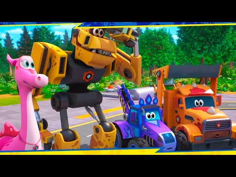 Турбозавры 🦖 СБОРНИК СЕРИЙ НОВОГО СЕЗОНА (11-15) | Новый сезон | Мультфильм для детей | Мультики