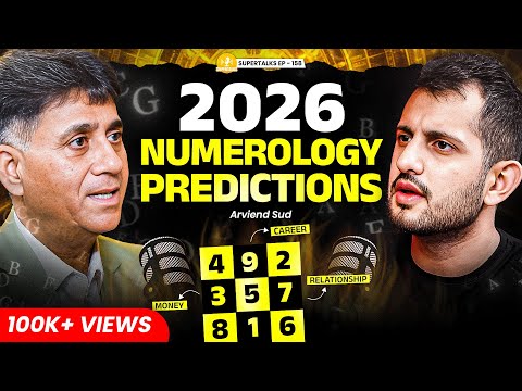 DOB से Future: Numerology Predictions 2026, Name Secrets & More | Arviend Sud | Supertalks 158