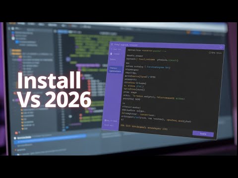 Instalación de Visual Studio 2026 y .NET CORE 10.