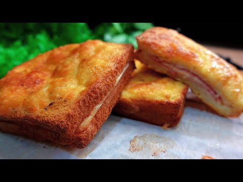 Delicious chicken bread recipe❗️ Quick Breakfast !