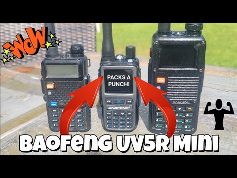 Baofeng UV5R Mini | First look and use